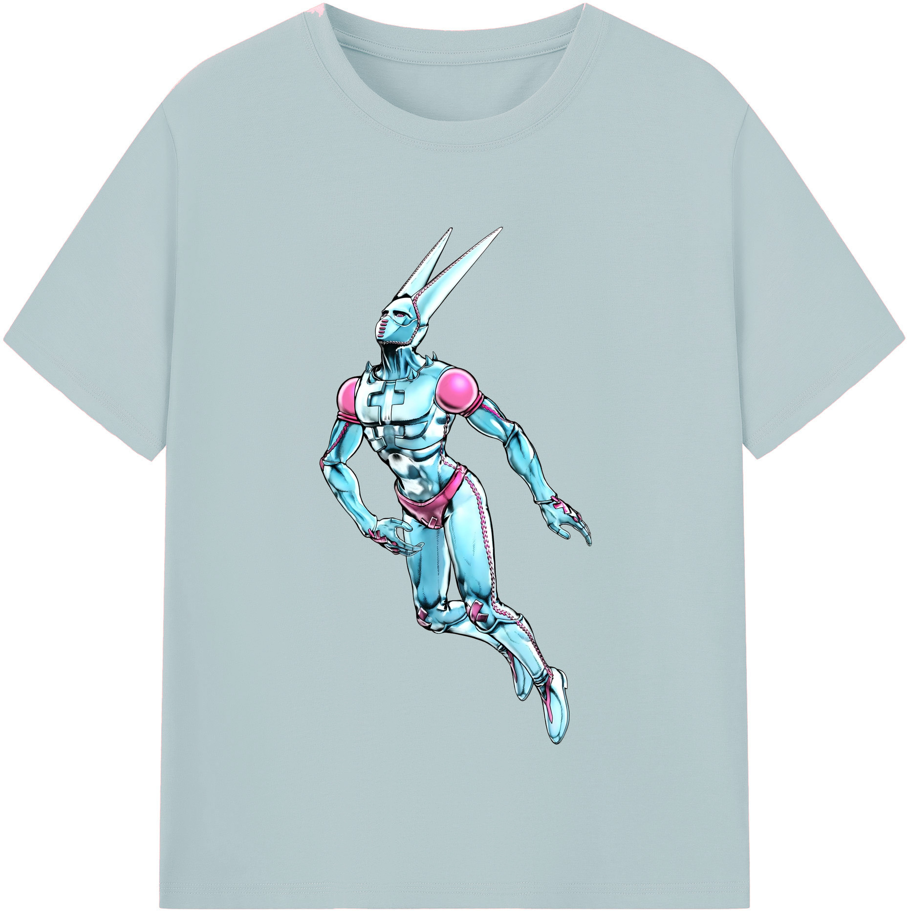 （画像用） ジョジョの奇妙な冒険 JoJo's Bizarre Adventure 綿100％半袖Tシャツ（フロントプリント）